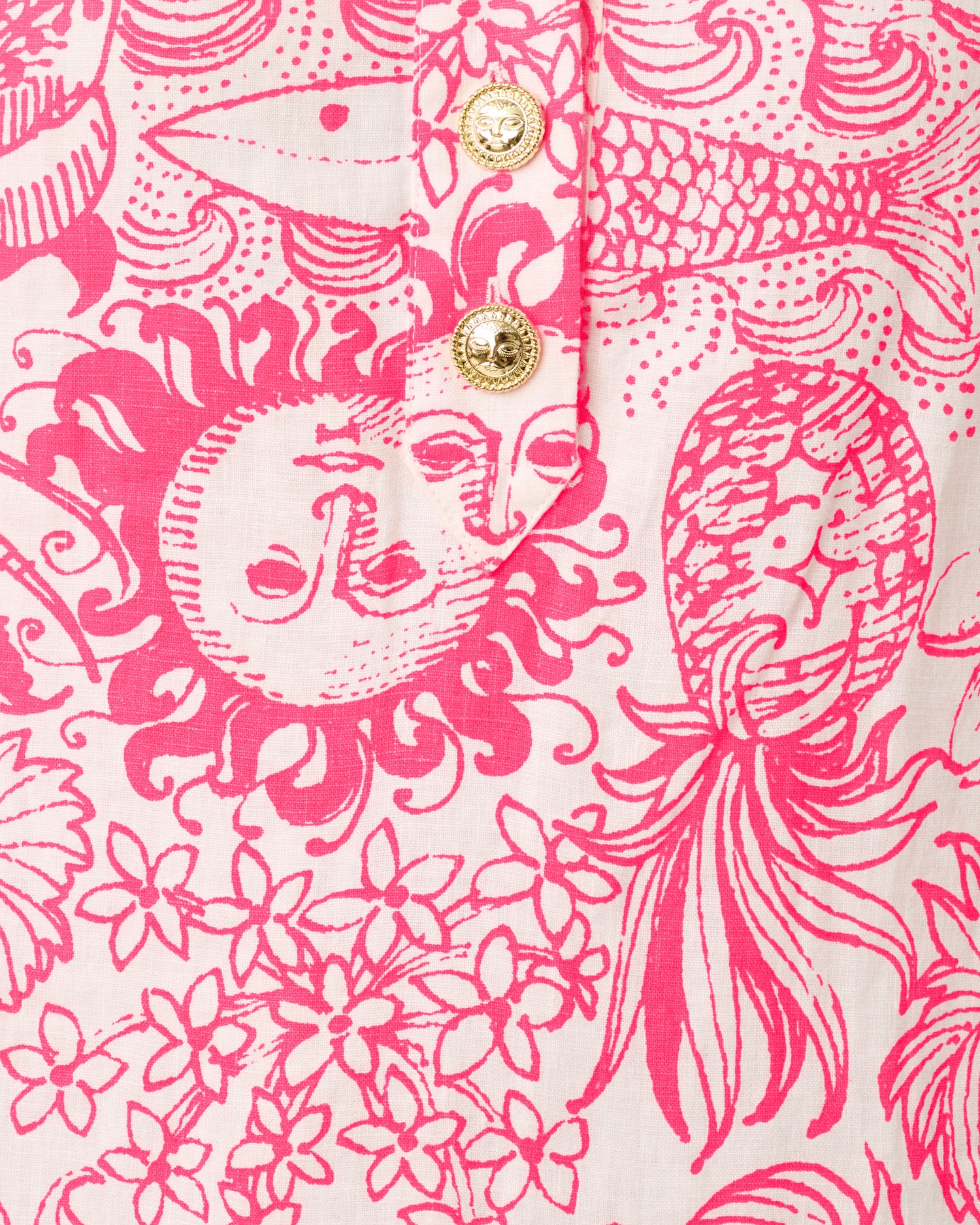 Lilly Pulitzer | Wister Stretch Shift Dress - Cherry Blossom Pink Fleur De Lilly