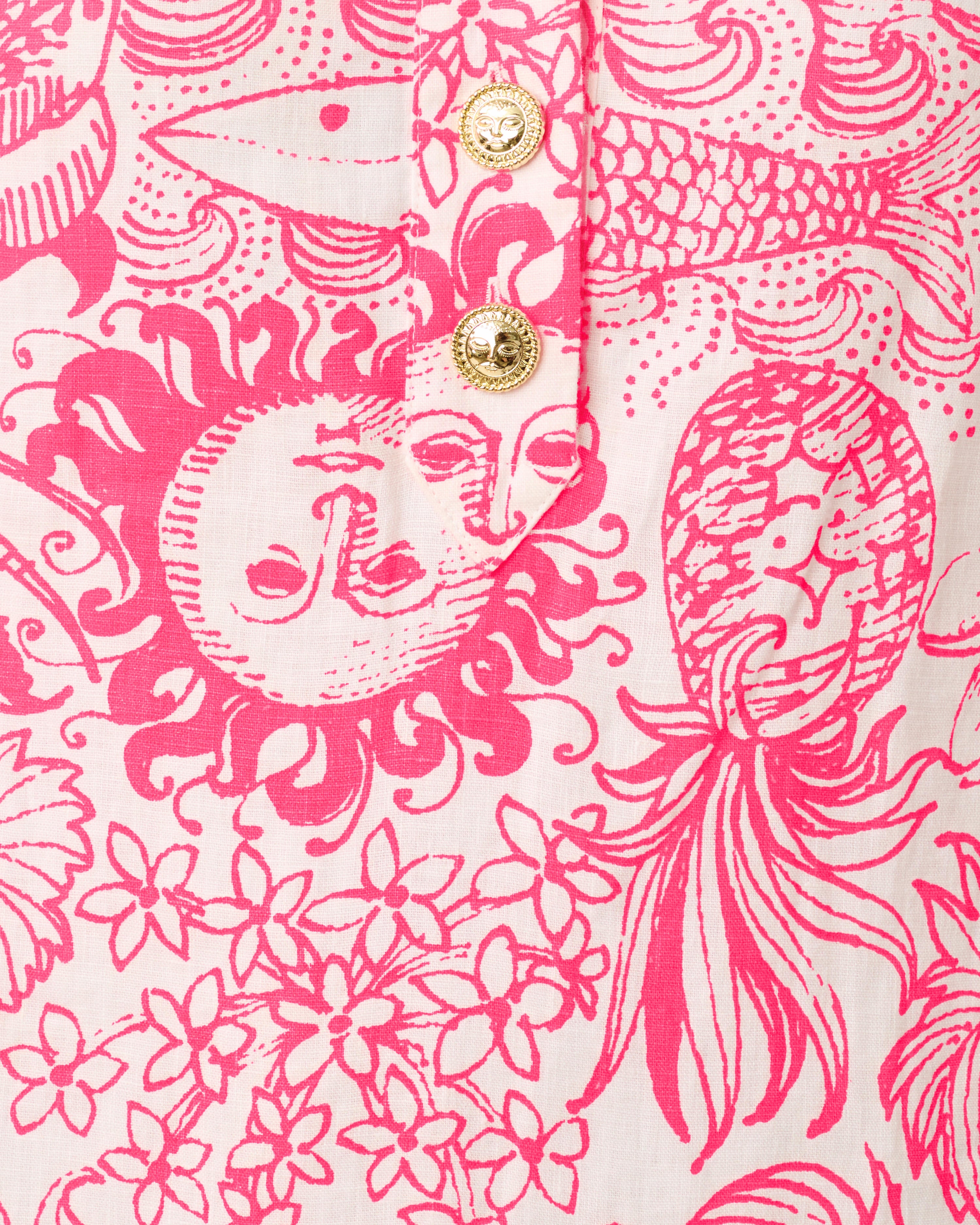 Wister Stretch Shift Dress - Cherry Blossom Pink Fleur De Lilly