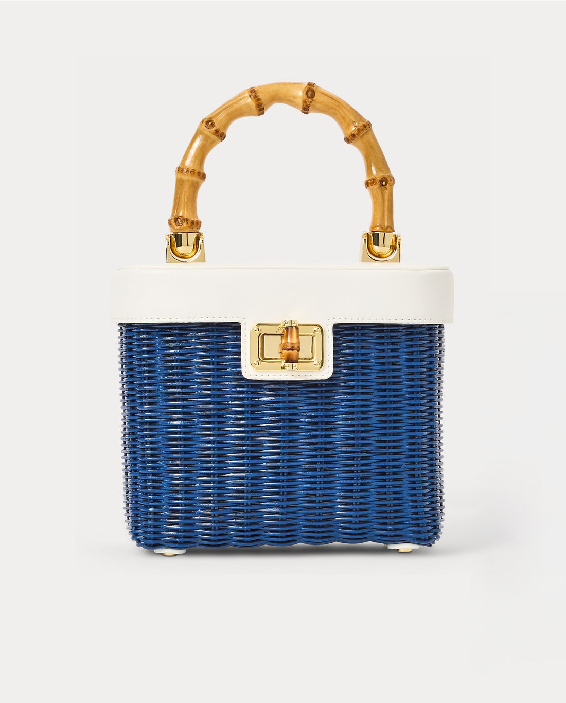 Sienna Top Handle Wicker Bag
