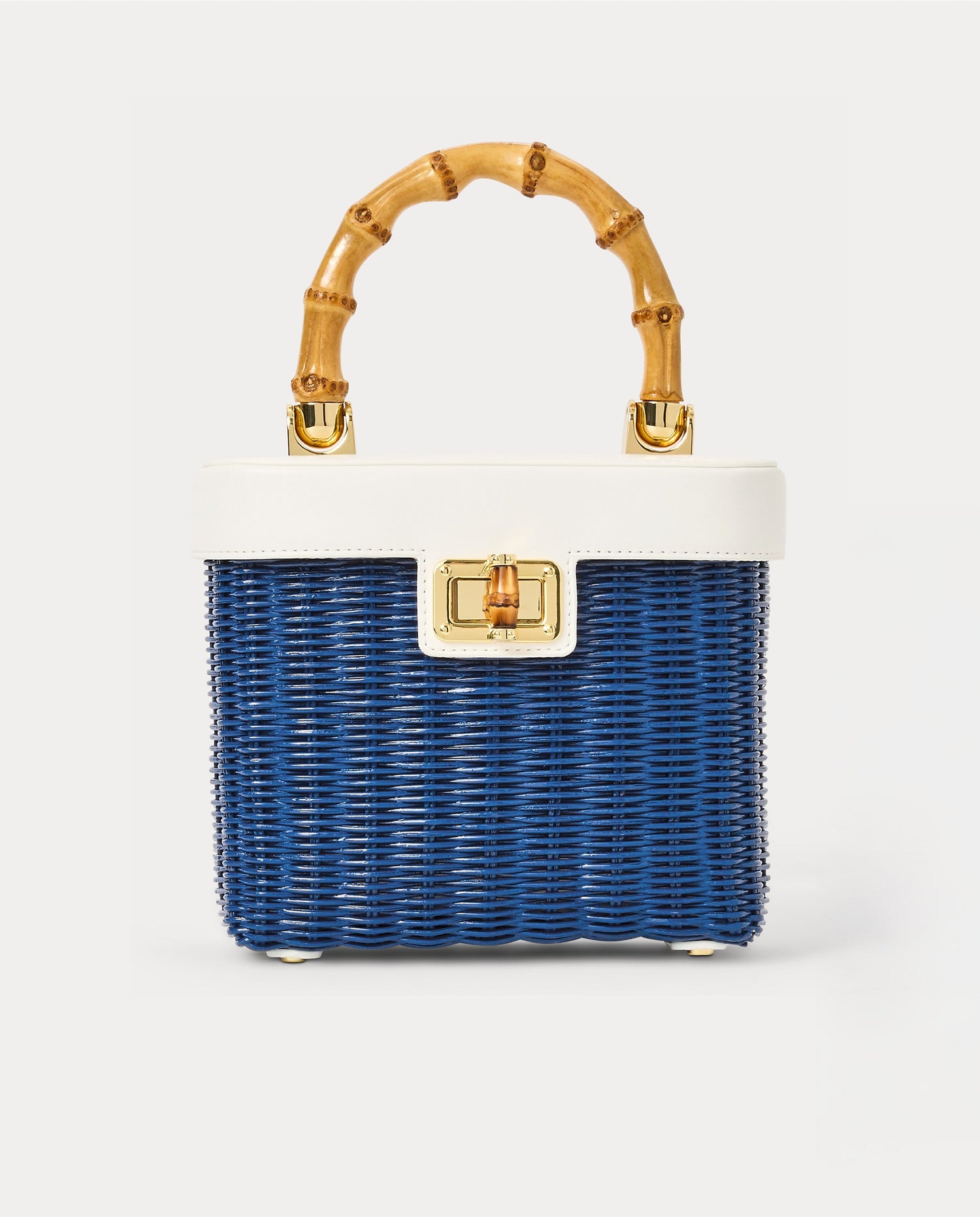 Sienna Top Handle Wicker Bag