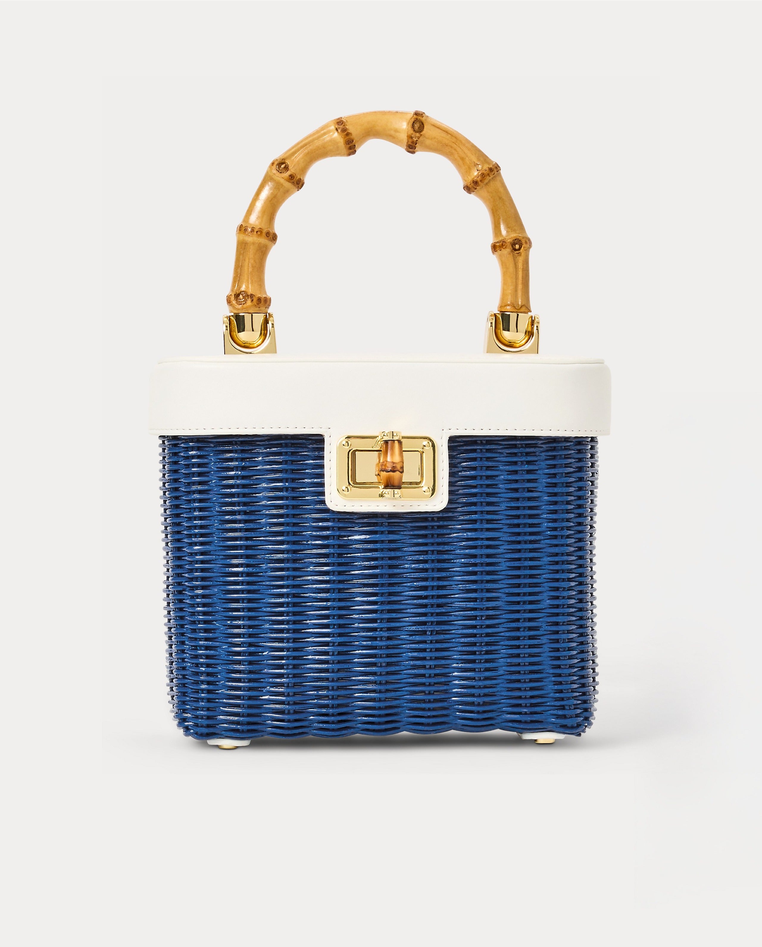 Sienna Top Handle Wicker Bag