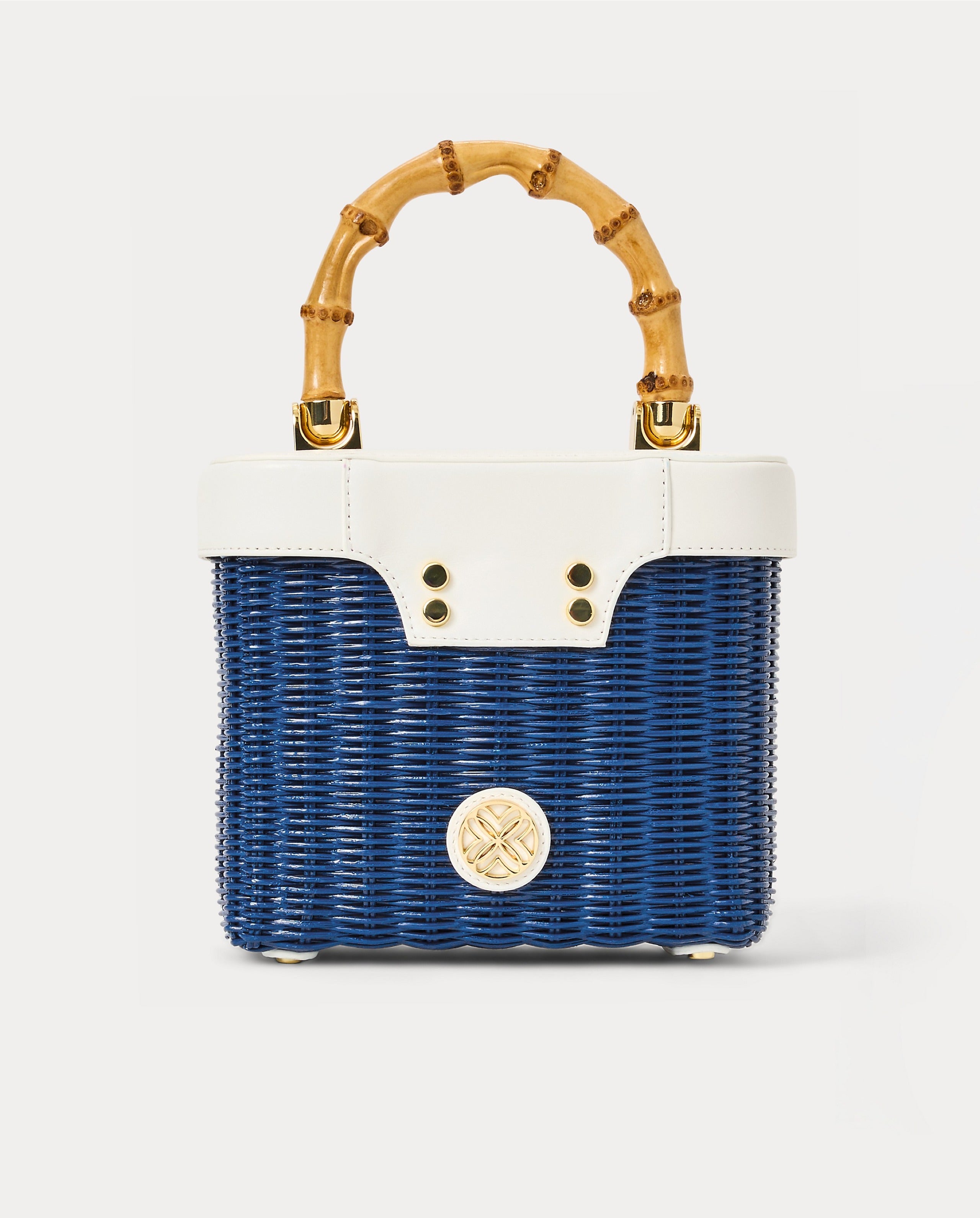 Sienna Top Handle Wicker Bag