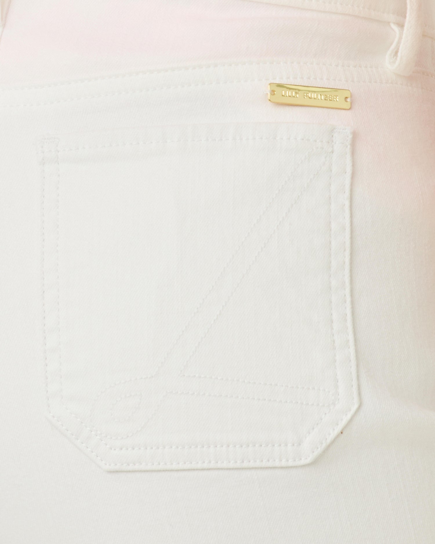 Harleen High Rise Crop Jean - Resort White