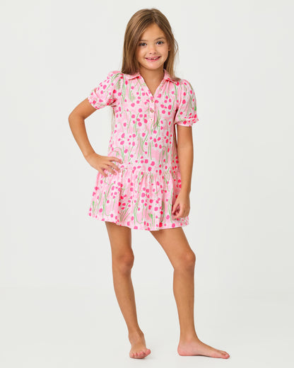 Lilly Pulitzer | Mini Bingley Dress - Conch Shell Pink Lil Sunny