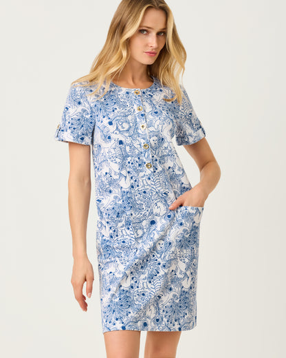 Lilly Pulitzer | Cameron Dress - Starlight Navy Zoology