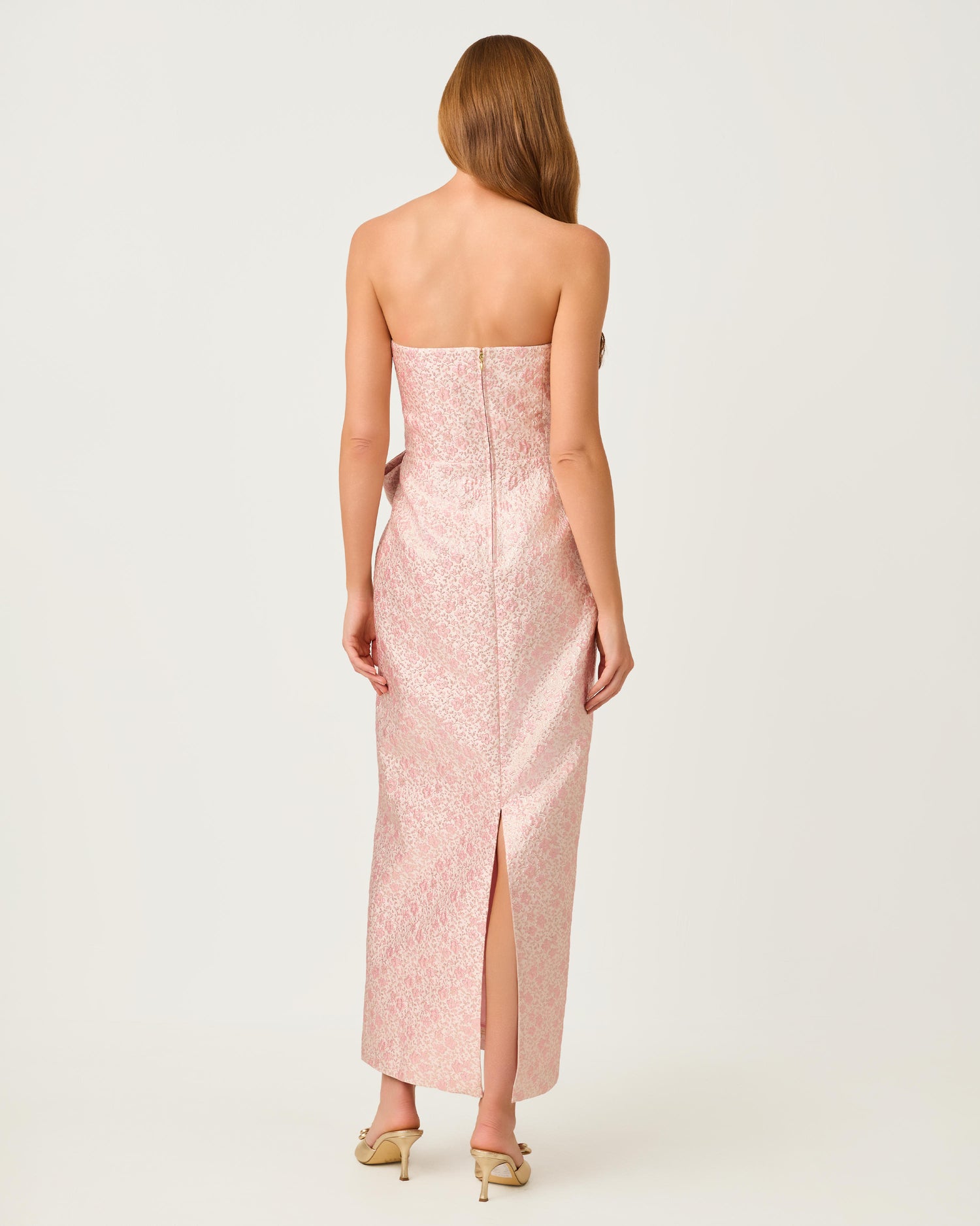 Lilly Pulitzer | Tiernan Maxi Dress - Conch Shell Pink Ritsy Ditsy
