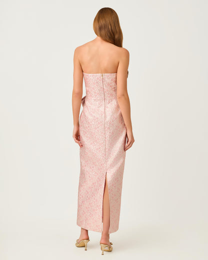 Lilly Pulitzer | Tiernan Maxi Dress - Conch Shell Pink Ritsy Ditsy