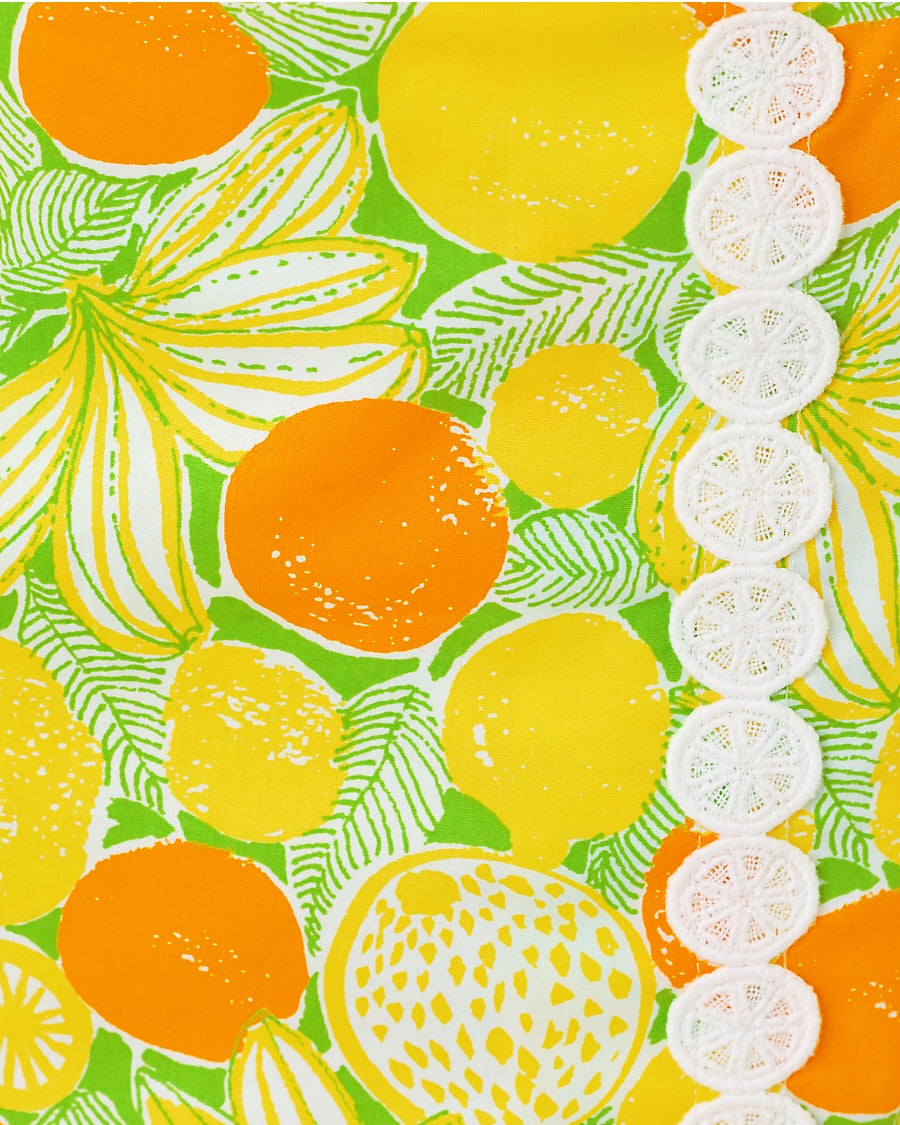 Michelina Mini Skort - Island Palm Zesty