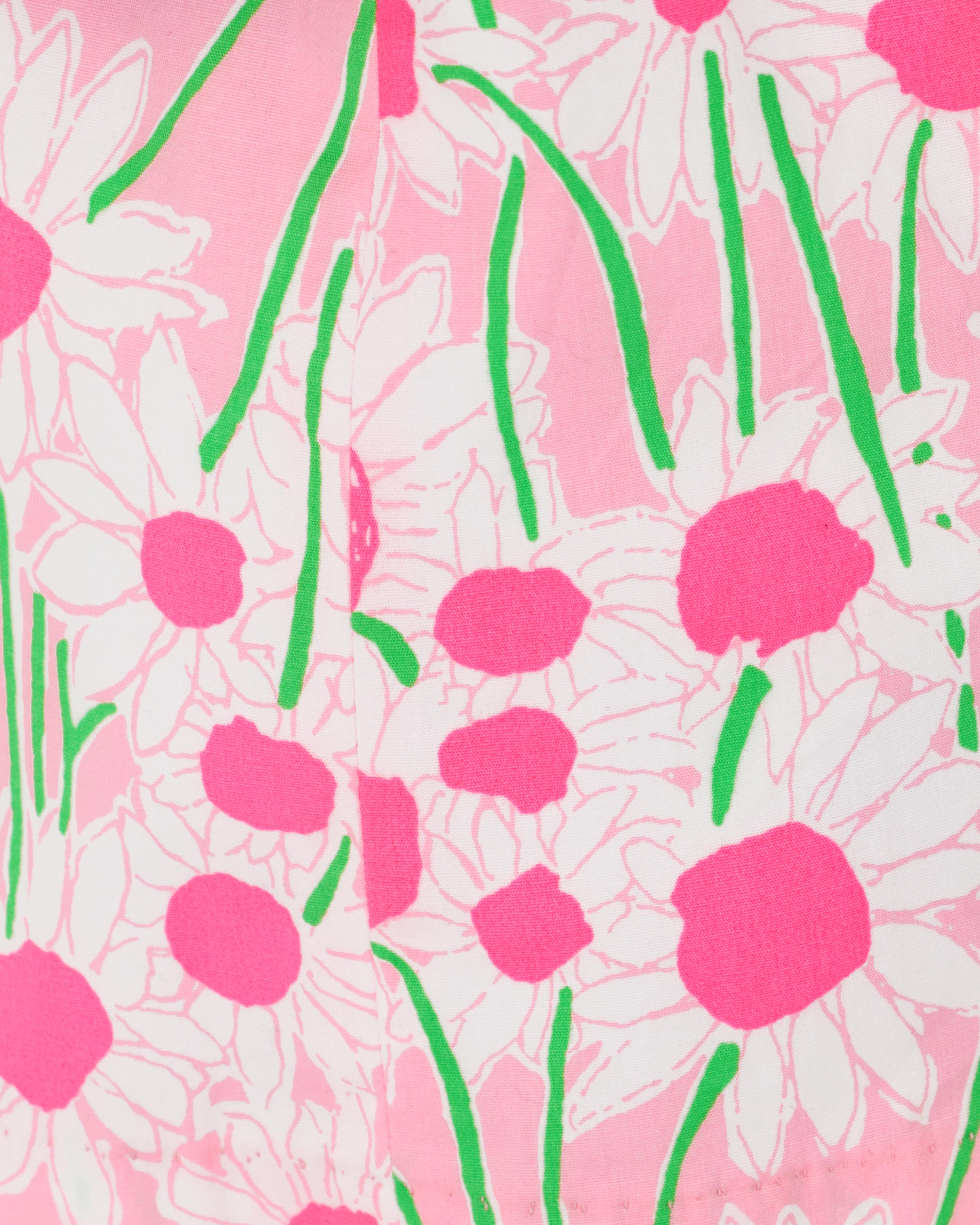 Mini Delores Dress - Conch Shell Pink Sunny Daisies