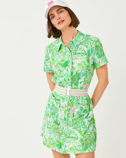 UPF 50+ Luxletic Dominica Dress - Resort White Ship To Shore