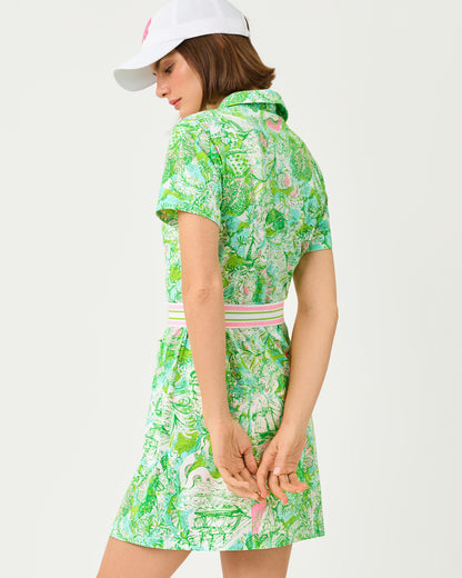 UPF 50+ Luxletic Dominica Dress - Resort White Ship To Shore