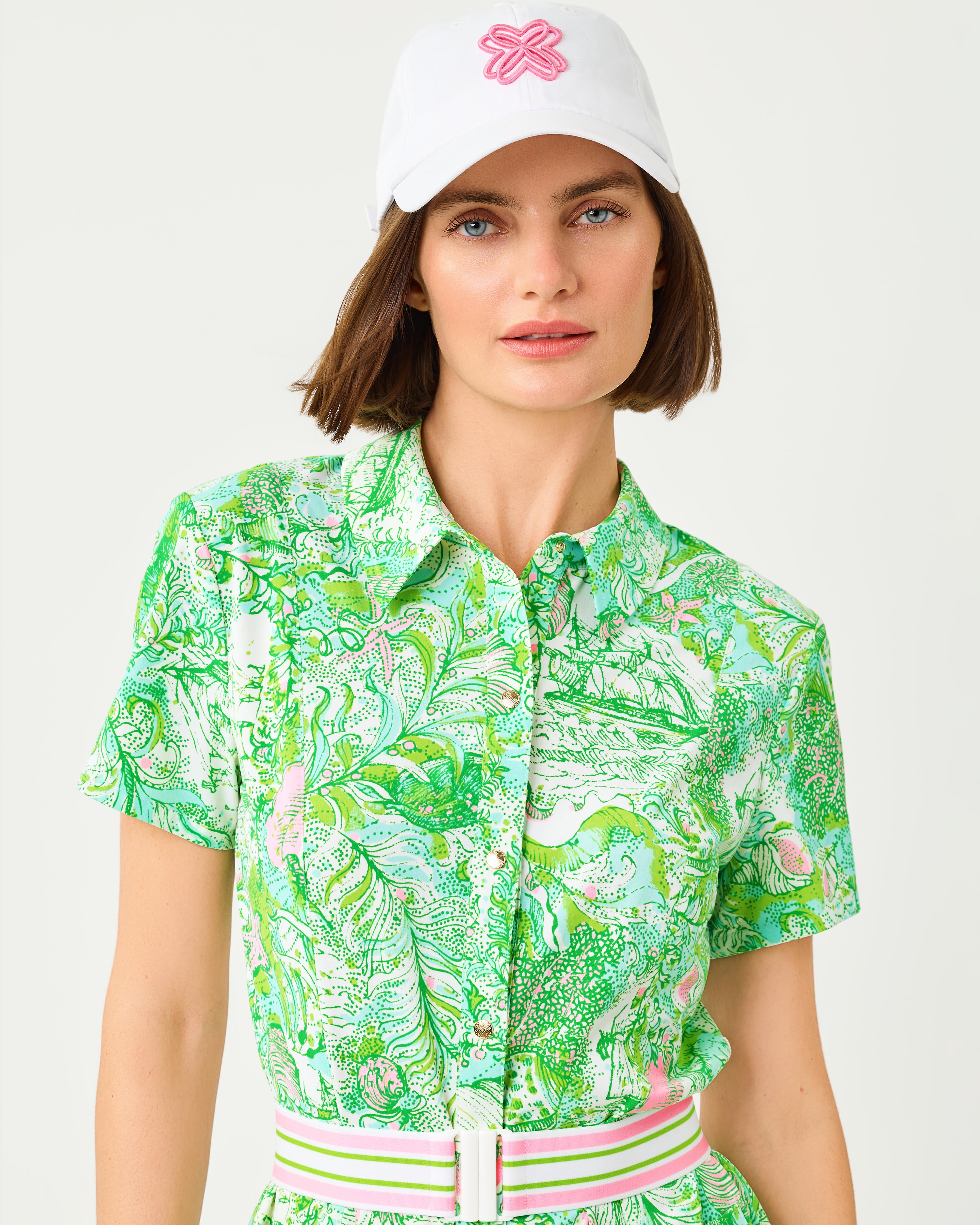 UPF 50+ Luxletic Dominica Dress - Resort White Ship To Shore