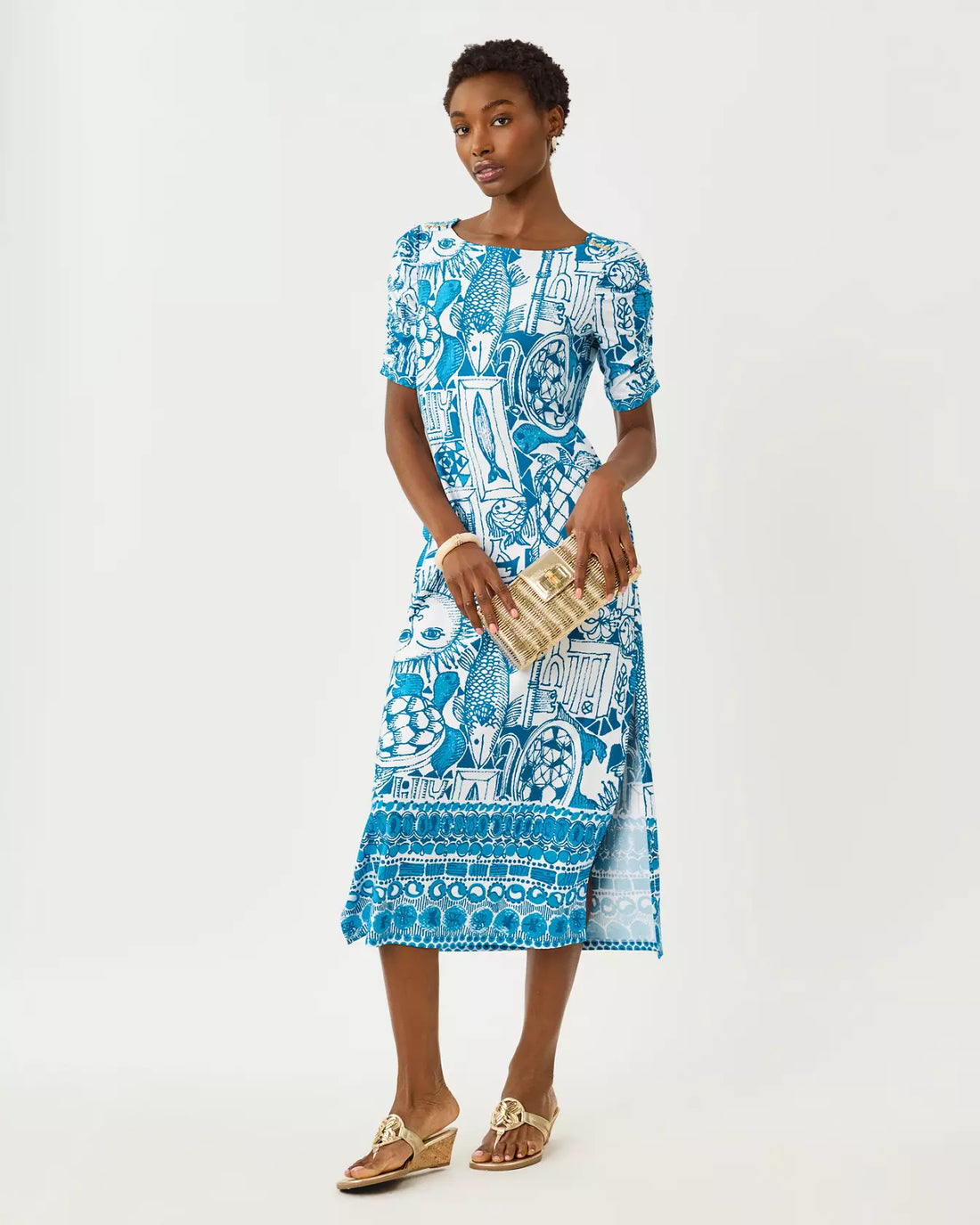 UPF 50+ Zarah Midi Dress