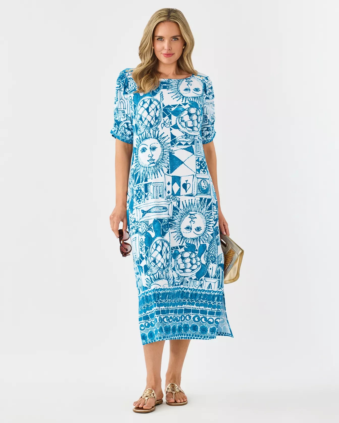 UPF 50+ Zarah Midi Dress