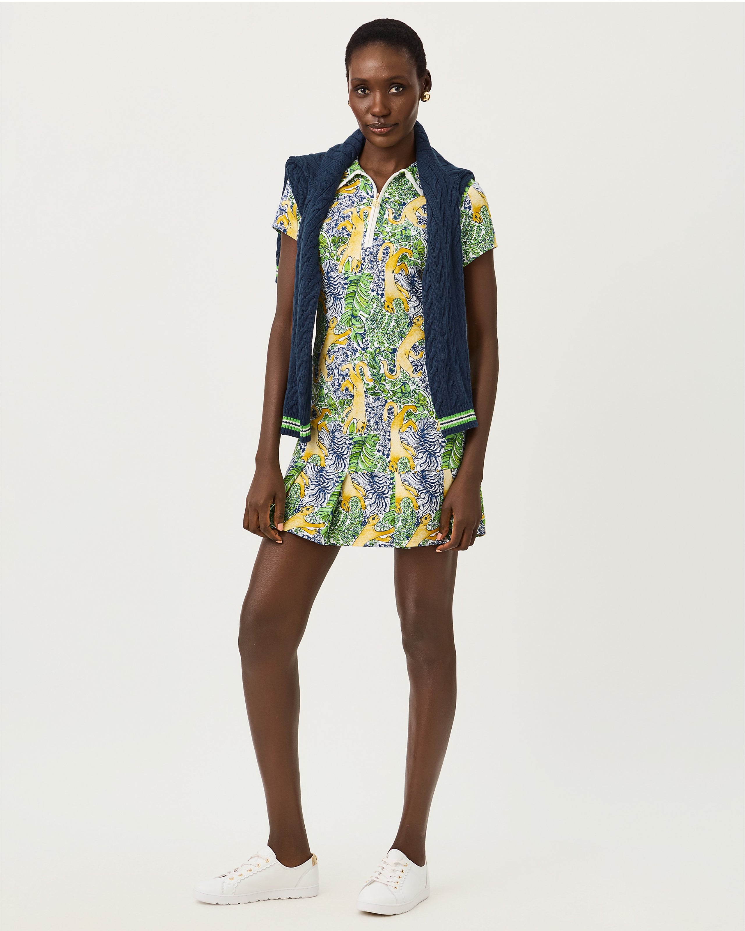Cayo Costa Pleated Dress
