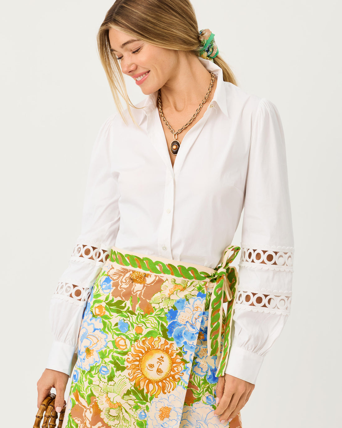The Lace Inset Lilly Shirt