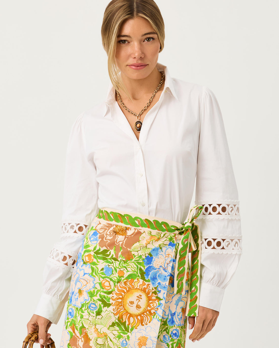 The Lace Inset Lilly Shirt