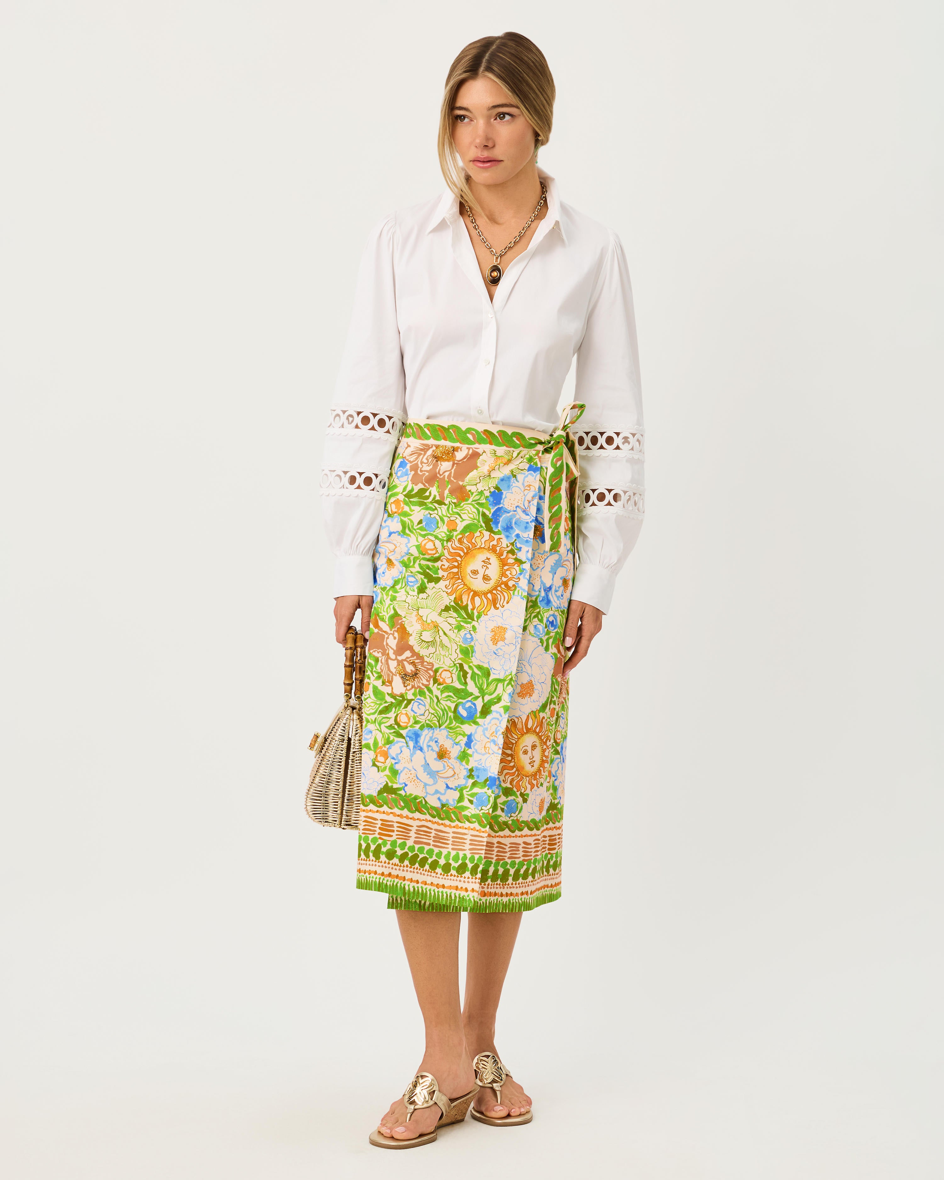 The Lace Inset Lilly Shirt