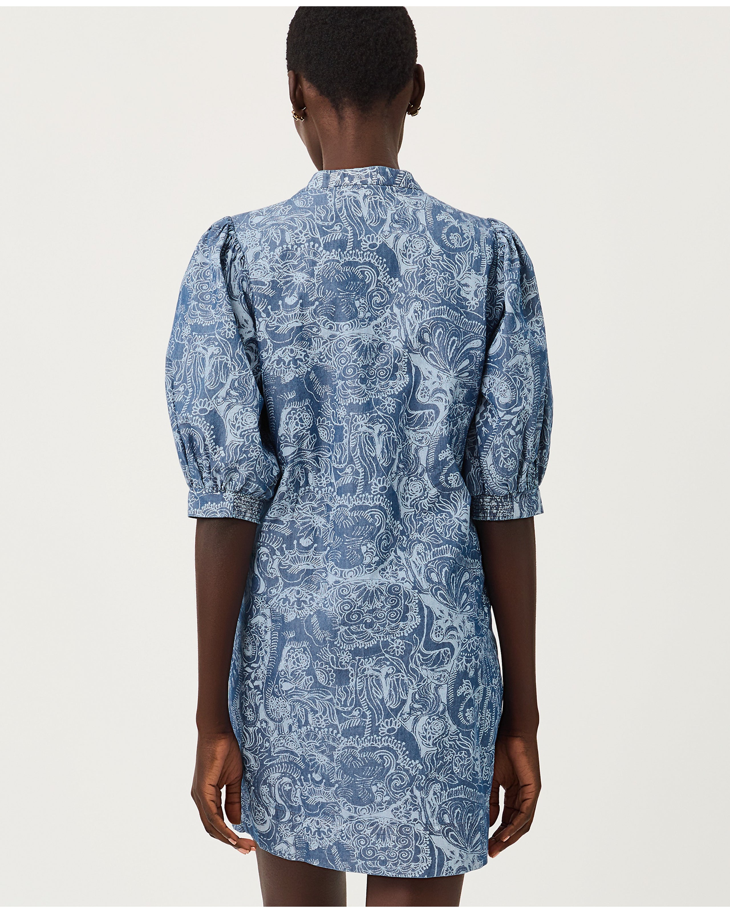 Mialeigh Elbow Sleeve Dress