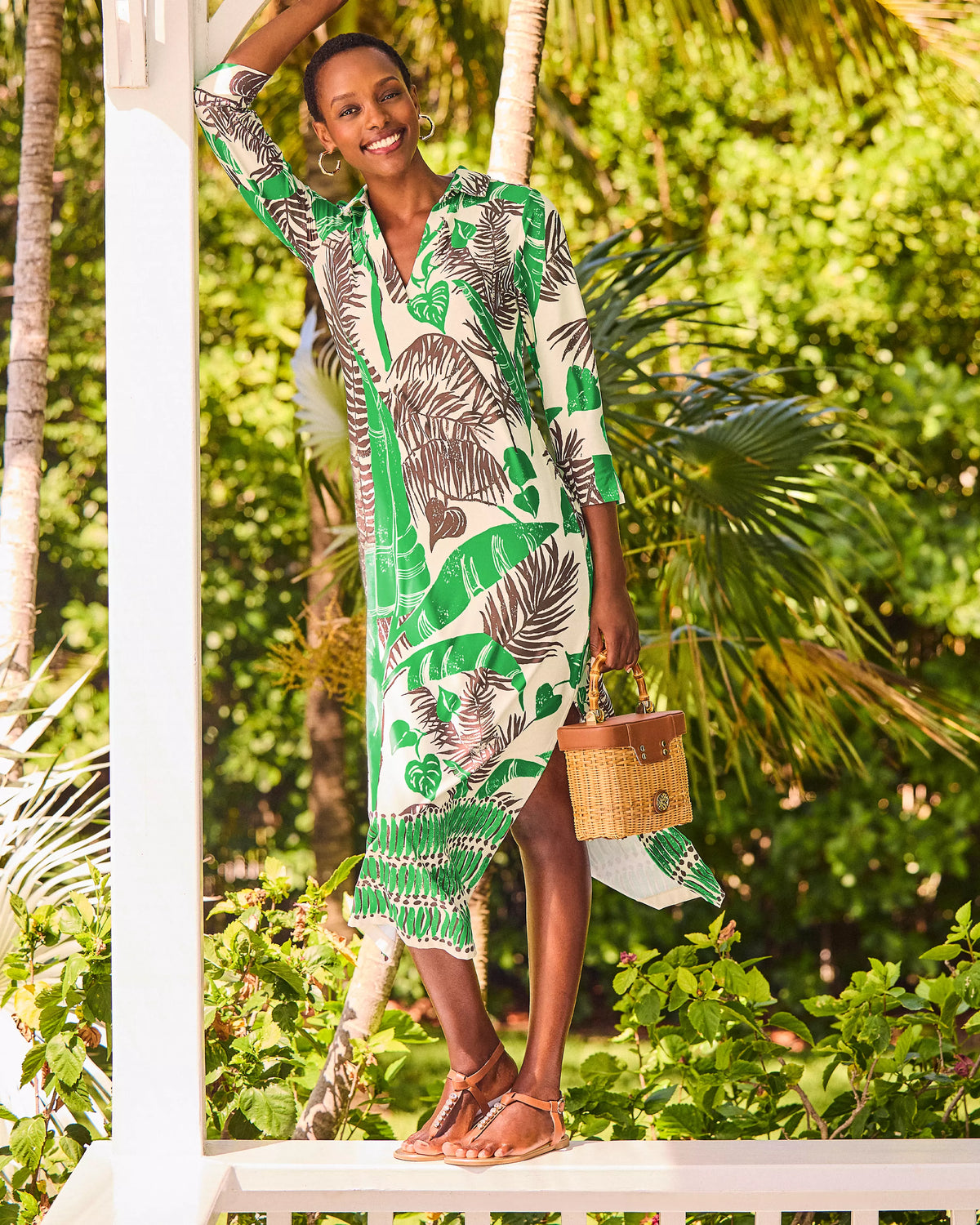 UPF 50+ Mandi Midi Dress