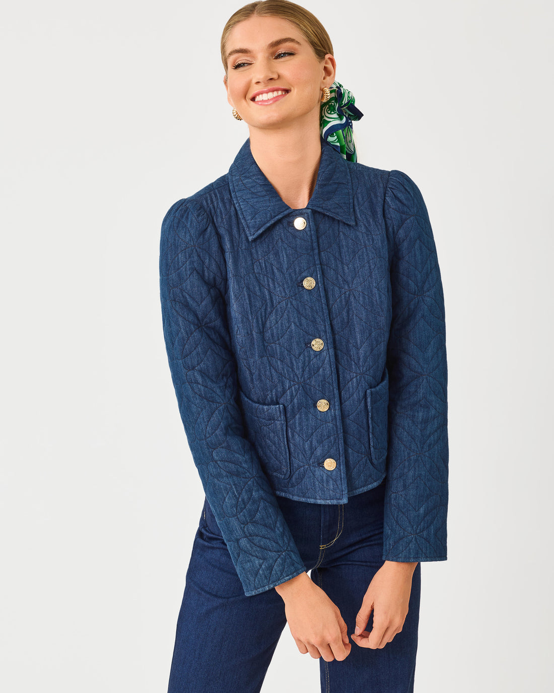 Peyser Quilted Denim Jacket