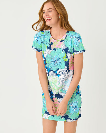Melodie Skirted Romper - Starlight Navy Tennessees Hibiscus
