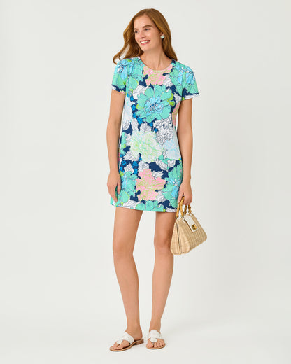 Melodie Skirted Romper - Starlight Navy Tennessees Hibiscus