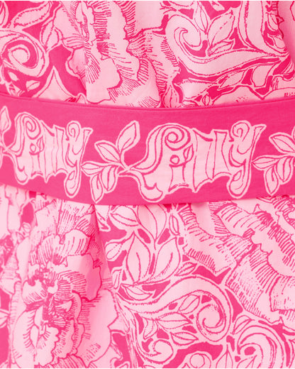 Drena Dress - Pink Aster A Rose
