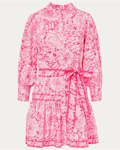 Drena Dress - Pink Aster A Rose