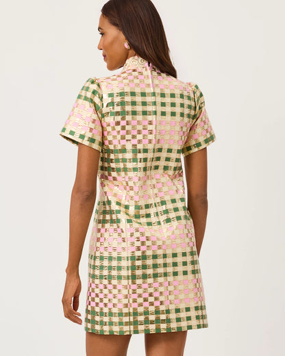 Carty Jacquard Shift Dress