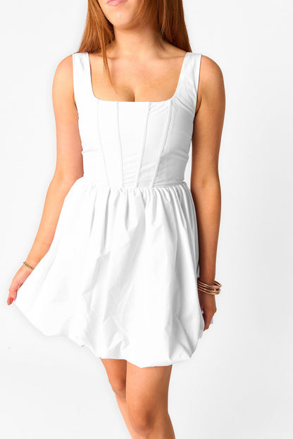 Heidi Mini Dress - White