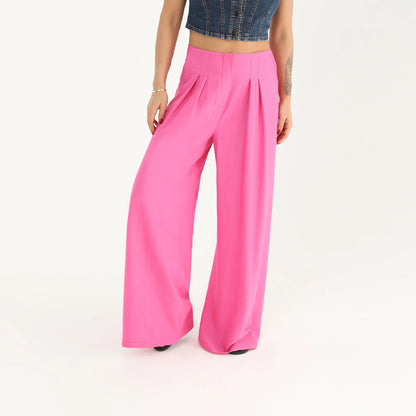 Soul Of Mu | Pleated Front Straight Leg Pant