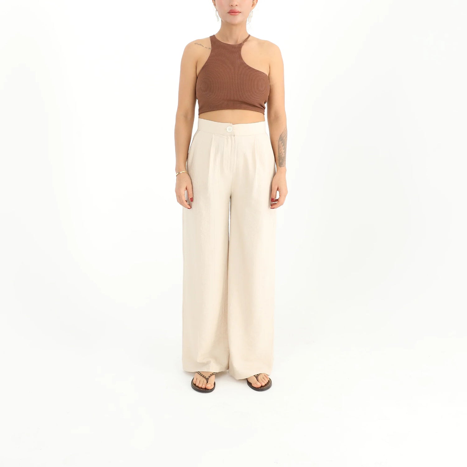 Soul Of Mu | Pleated Front Straight Leg Pant