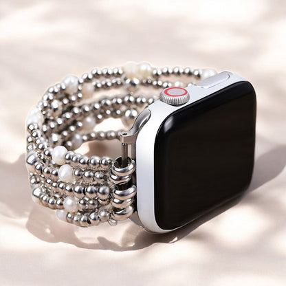 Shimmering Pearl Apple Stretch Band