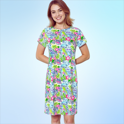 Hyannis Tee Shirt Dress in Florida&