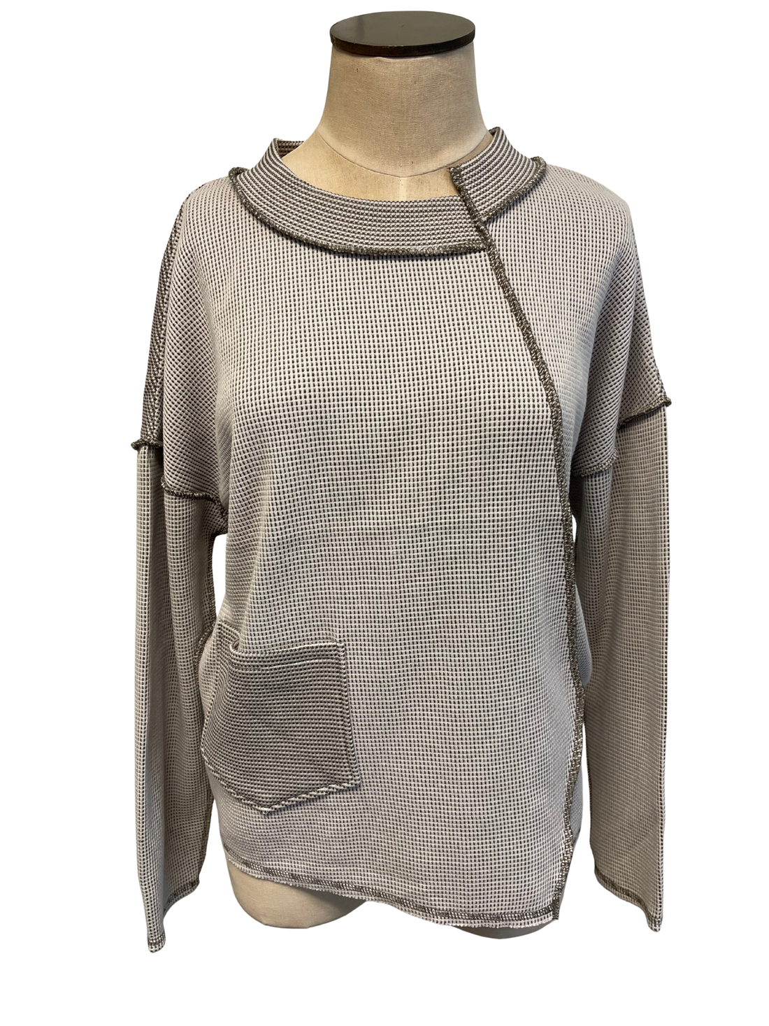 Opposites Attract Inside Out Pullover