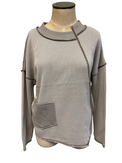 Opposites Attract Inside Out Pullover