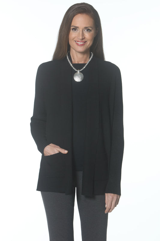 J'envie Sport I | Ribbed Slv Cardigan