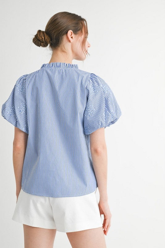 Cloister Collection | Bows Shirt Stripe