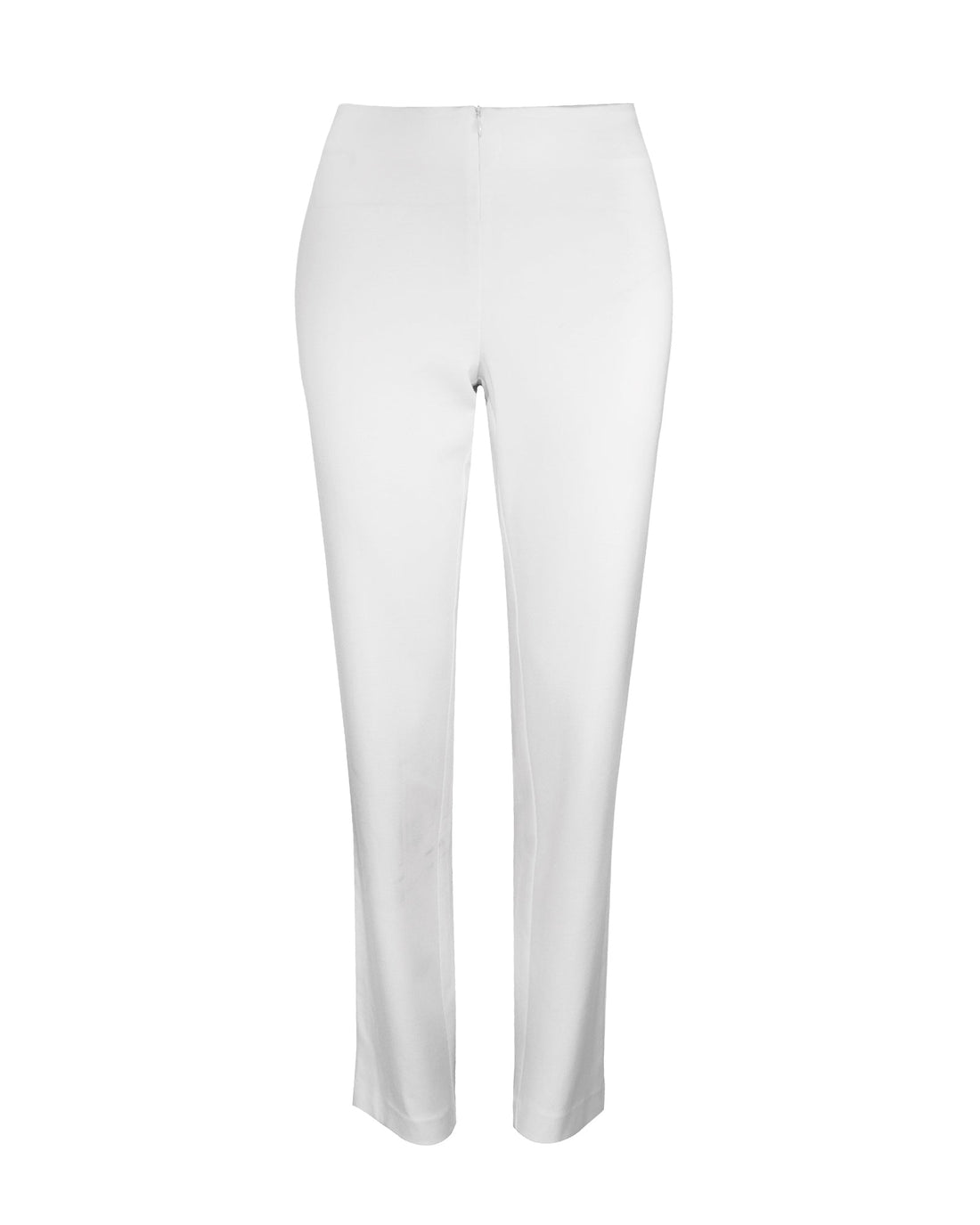 White pants on a white background