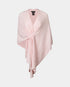 Pink wrap with a knot detail on a light gray background