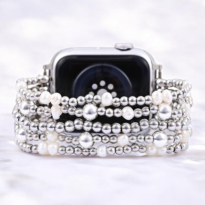 Shimmering Pearl Apple Stretch Band