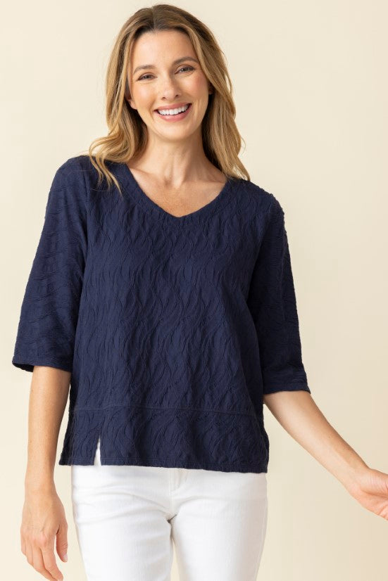 Habitat |  Cascade Cotton Elbow Sleeve Tee