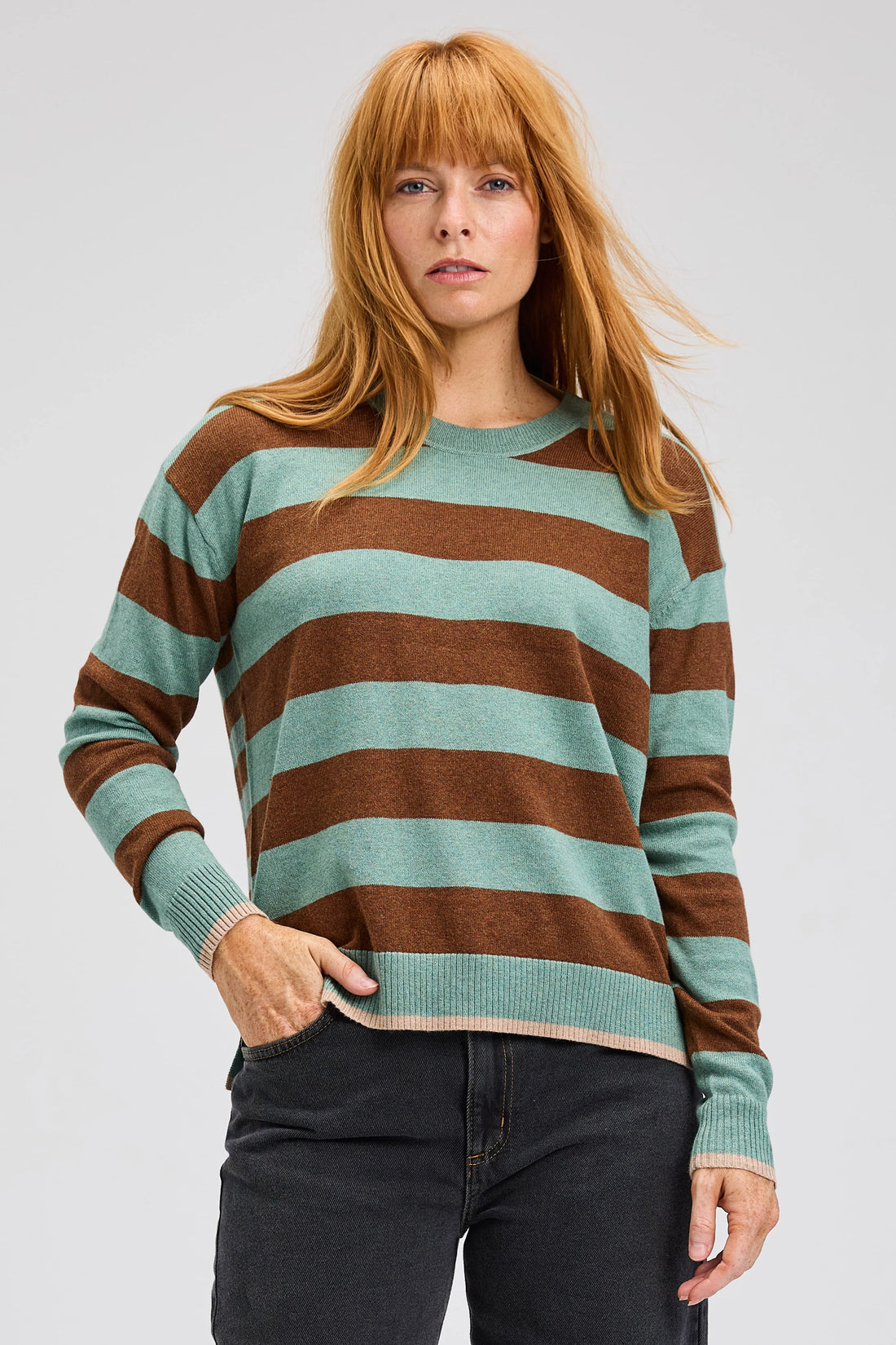 Zaket&amp; Plover | Multi Stripe Crew