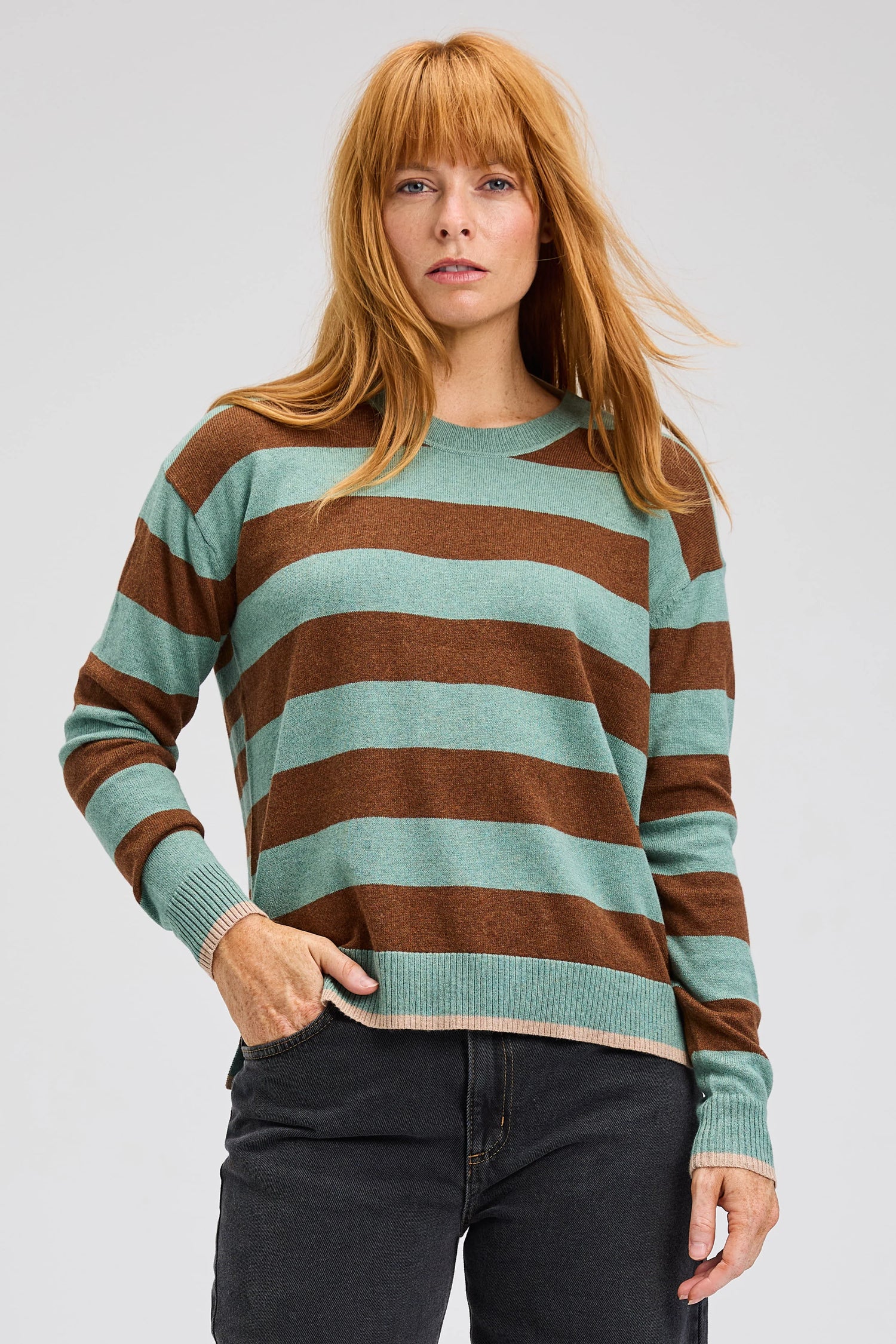 Zaket&amp; Plover | Multi Stripe Crew