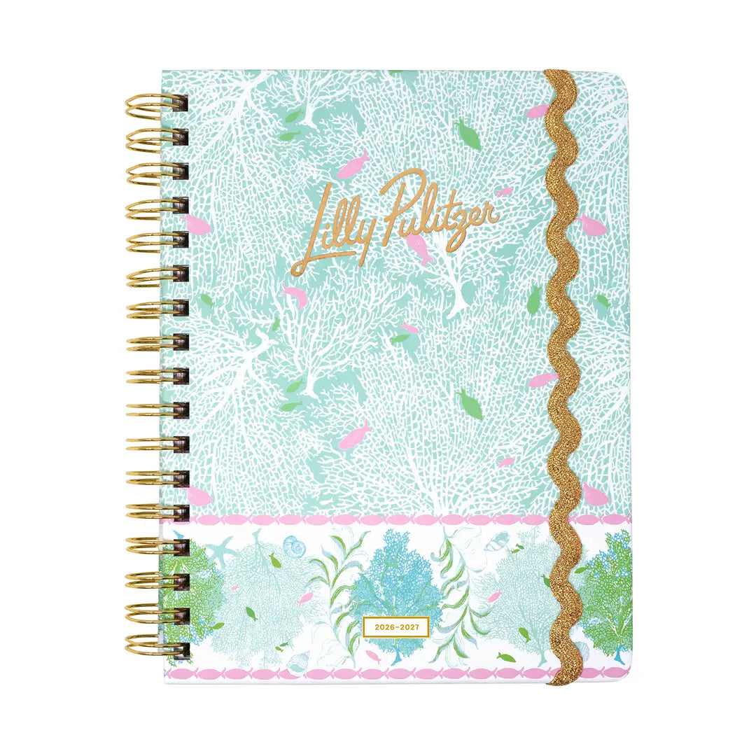 Lilly pulitzer 17 Month Monthly Agenda, Fantastical For Home Mint Condition Fantastical