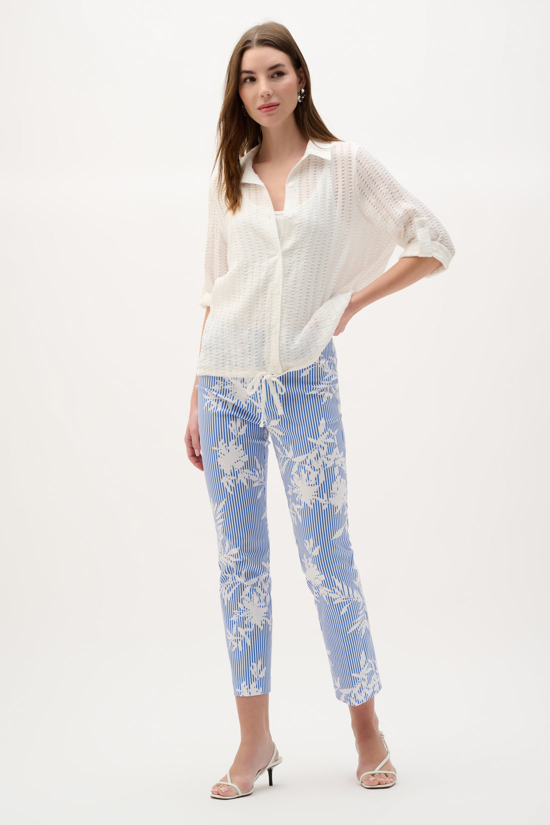 Printed Pull On Pants