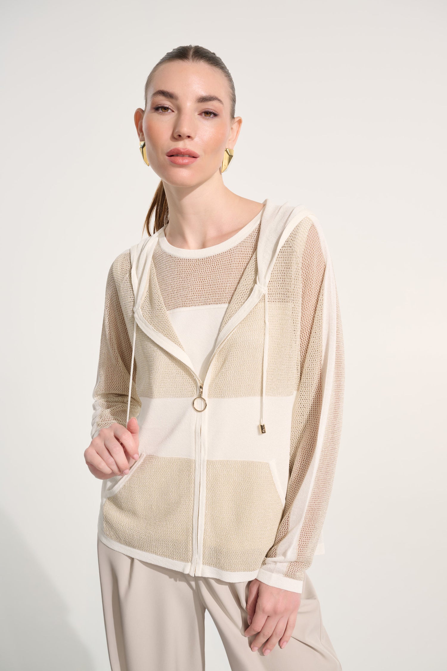 Hooded Zip Jacket