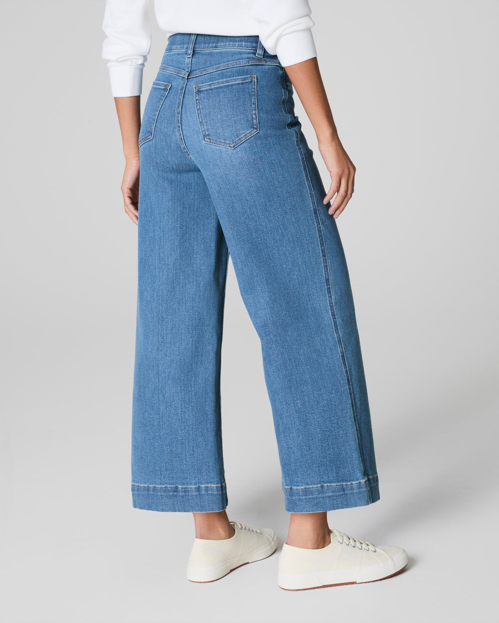 Pull on Crop Wide Leg