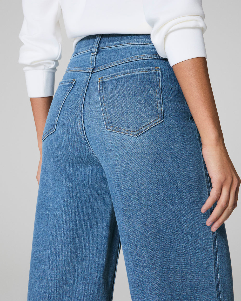 Pull on Crop Wide Leg